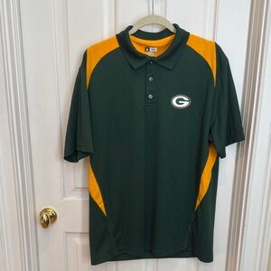 NFL Green Bay Packers green and gold shirt